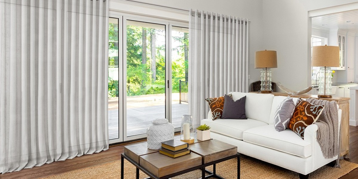 There are various types of curtains and blinds available for the home.