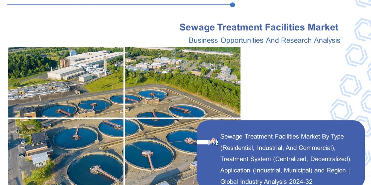 Sewage Treatment Facilities Market : To Reach USD 471.62 Billion with a CAGR of 8.3% over the period from 2024 to 2032.