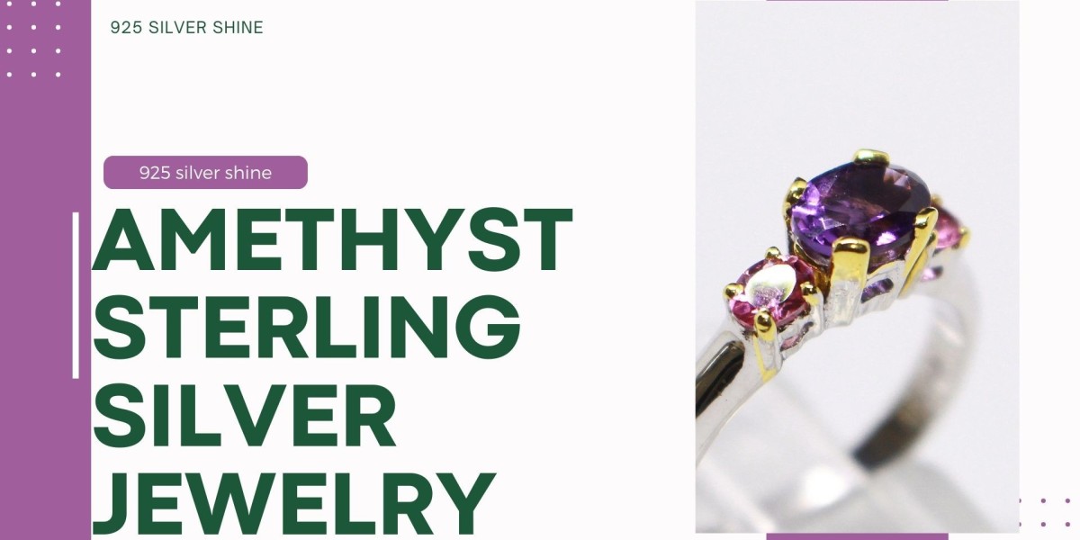 Experiencing the Splendor of Amethyst Sterling Silver Jewelry in Russia: Introducing 925 Silver Shine