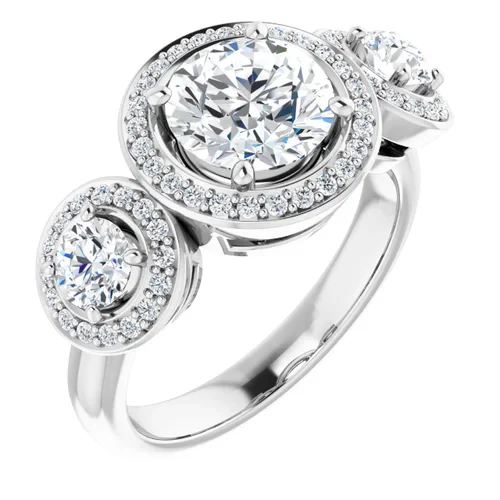 Three-Stone Engagement Rings: A Modern Twist on a Cl****ic Design – iTouch Diamonds