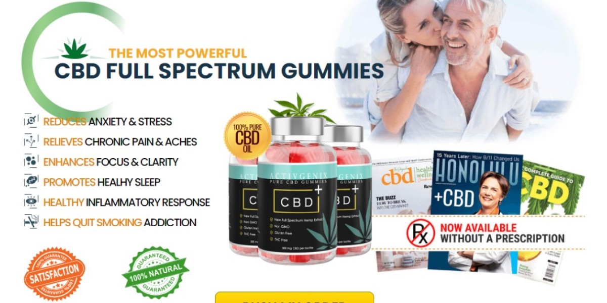 ActiveGenix CBD Gummies Reviews: How Does It Work & Price + Ingredients!