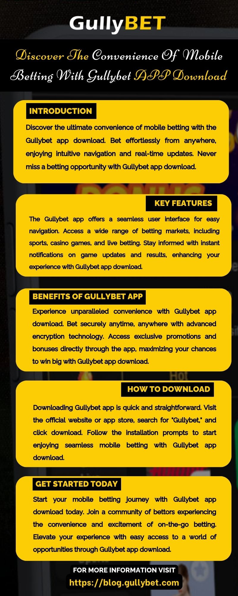 Discover The Convenience Of Mobile Betting With Gullybet APP Download