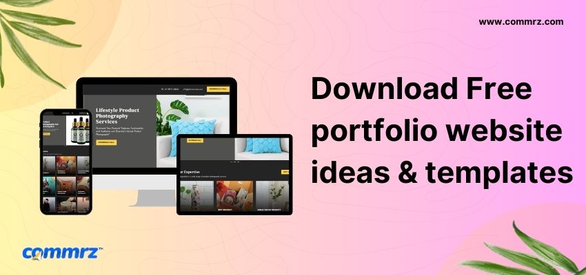 Download Free Portfolio Website Ideas and Templates