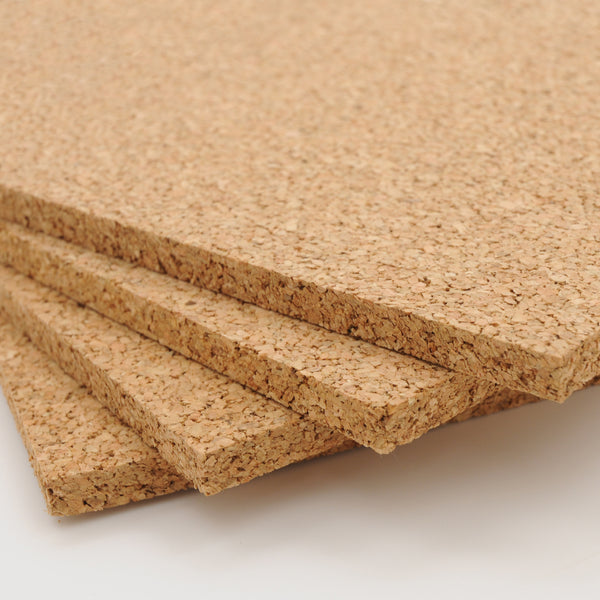 610mm x 450mm Non Adhesive Cork Sheet - Pack Of 4 - Floor Safety Store
