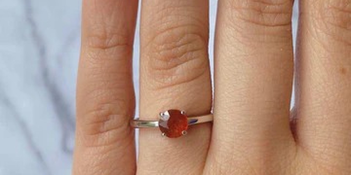 Unveil Your Inner Glow with a Dainty Orange Kyanite Ring