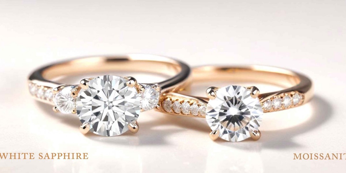 Which Gem Sparkles More? White Sapphire or Moissanite