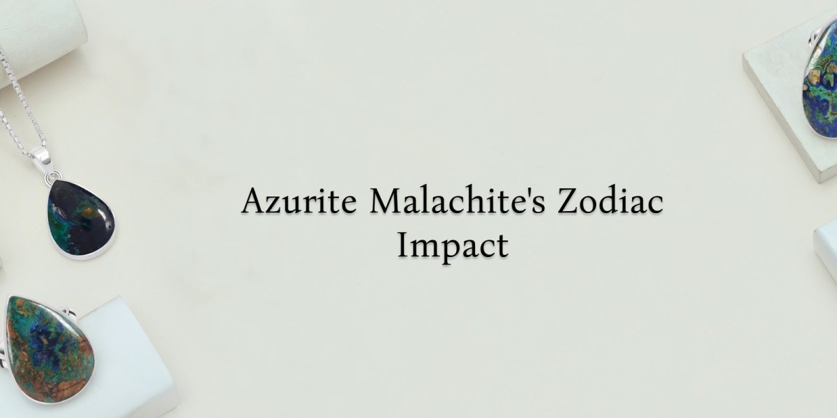 Celestial Fusion: Exploring the Influence of Azurite Malachite on Zodiac Signs