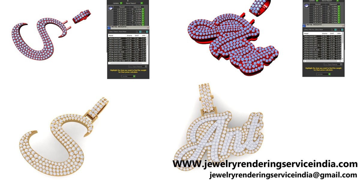 Step-by-Step Guide to 3D Jewelry Rendering Services
