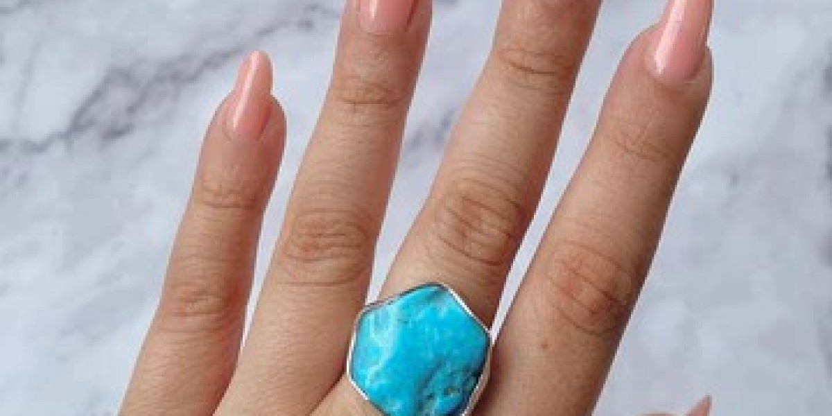 Exploring the Healing Power of Statement Rough Turquoise Ring