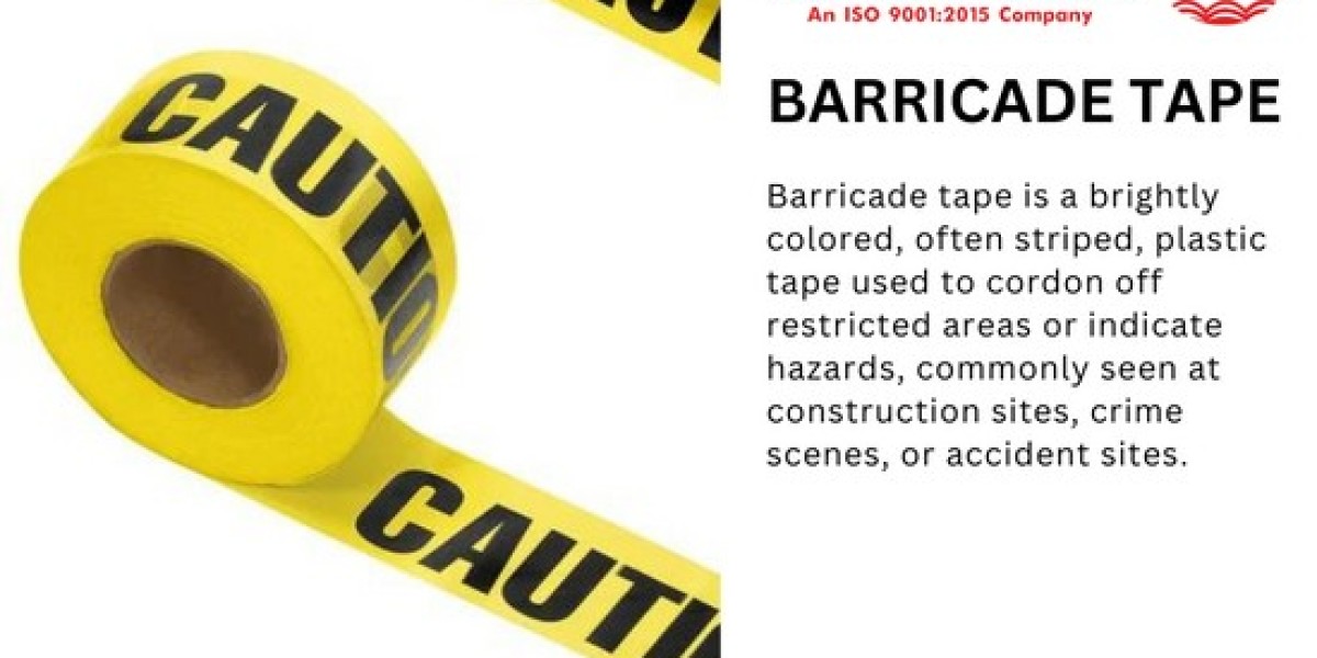 Safety in Plain Sight: Understanding the Importance of Barricade Tape