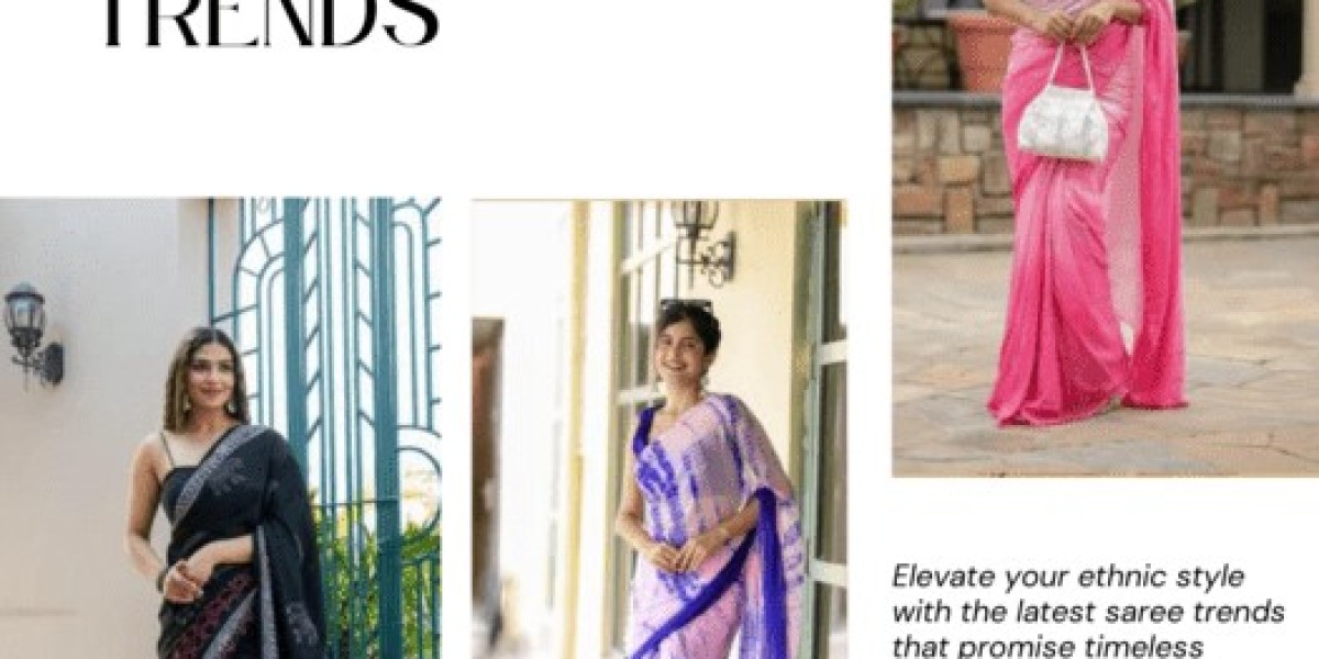 Trending Now: Latest Saree Trends Every Fashionista Should Know