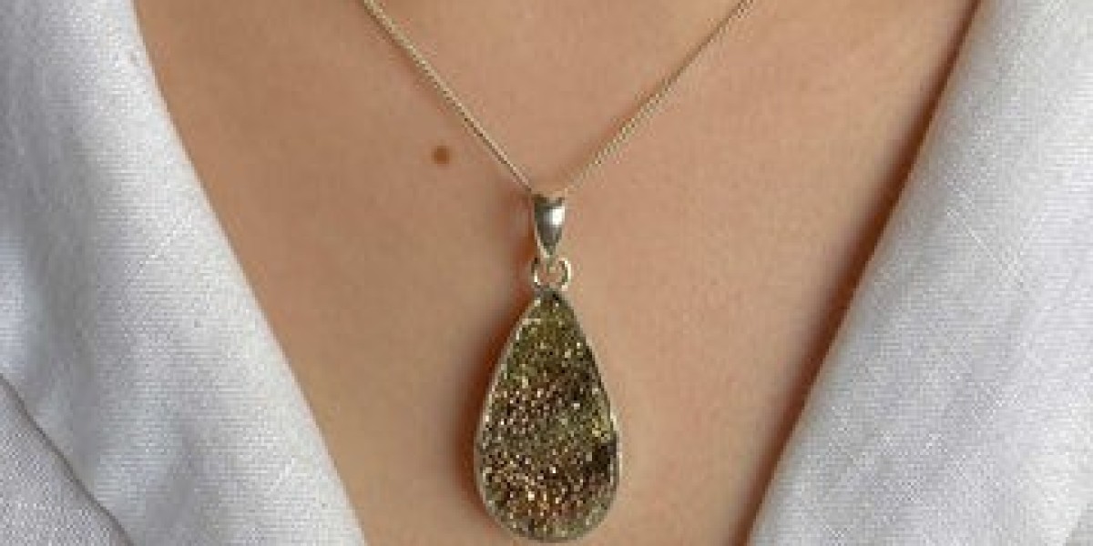Understanding the Power and Symbolism of Spectropyrite Druzy Jewelry