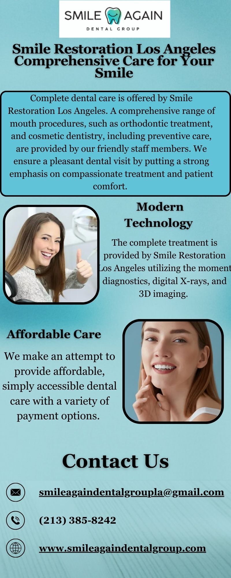 ImageVenue.com -             Smile Restoration Los Angeles Comprehensive Care for Your Smile.