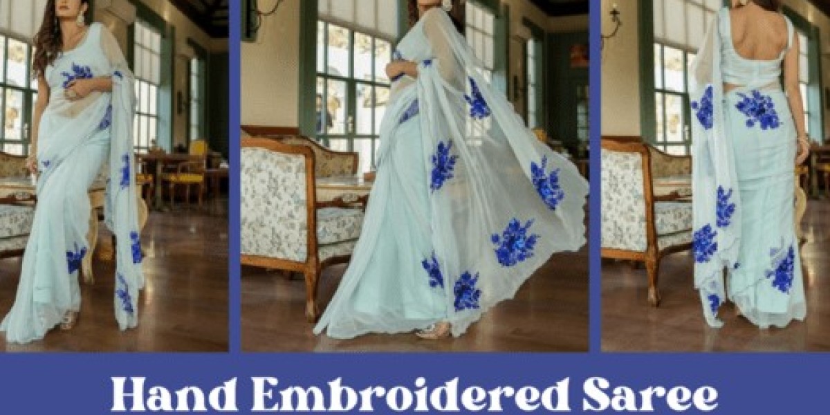 Hand Embroidered Saree: A Timeless Addition to Your Wardrobe