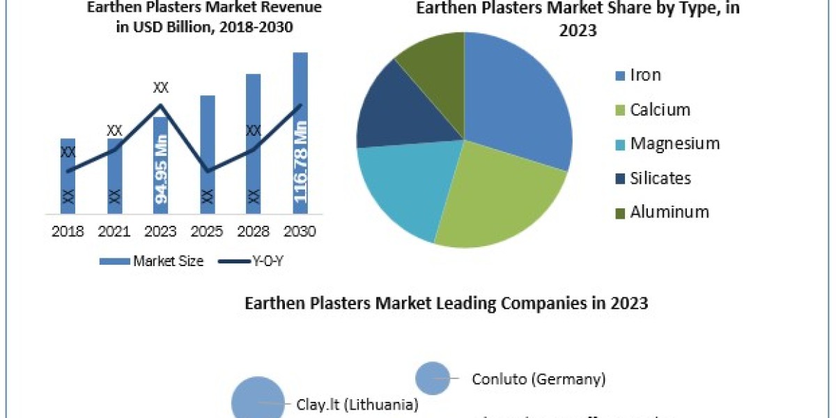 Earthen Plasters Market Uncharted Territory: Size, Share, Revenue, and Worth Statistics Overview 2024-2030