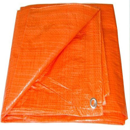 Waterproof Orange Tarpaulins 90gsm Lightweight Tarpaulins - Tarpaulinsshop