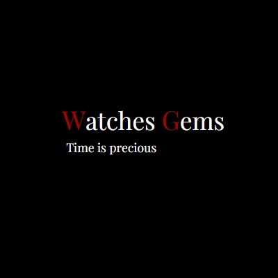 Watches Gems Profile Picture