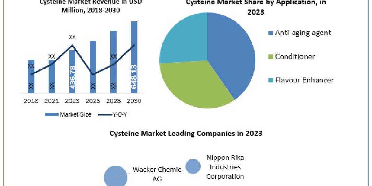 Cysteine Market Market Magnitude: Size, Share, Revenue, and Worth Statistics Unveiled 2024-2030