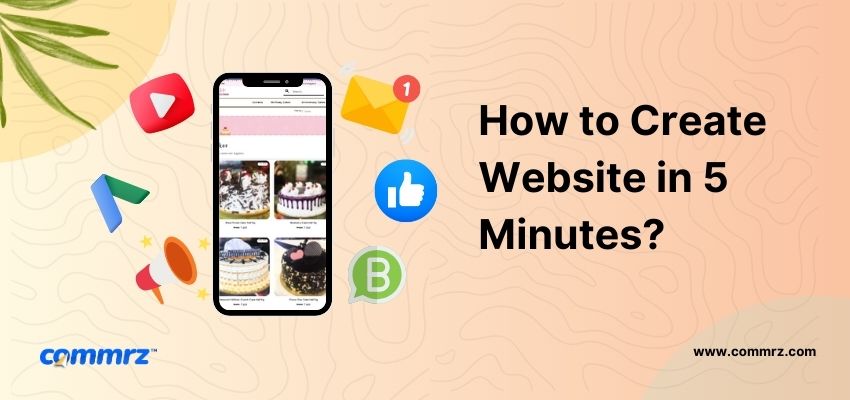 How to create a website in 5 minutes