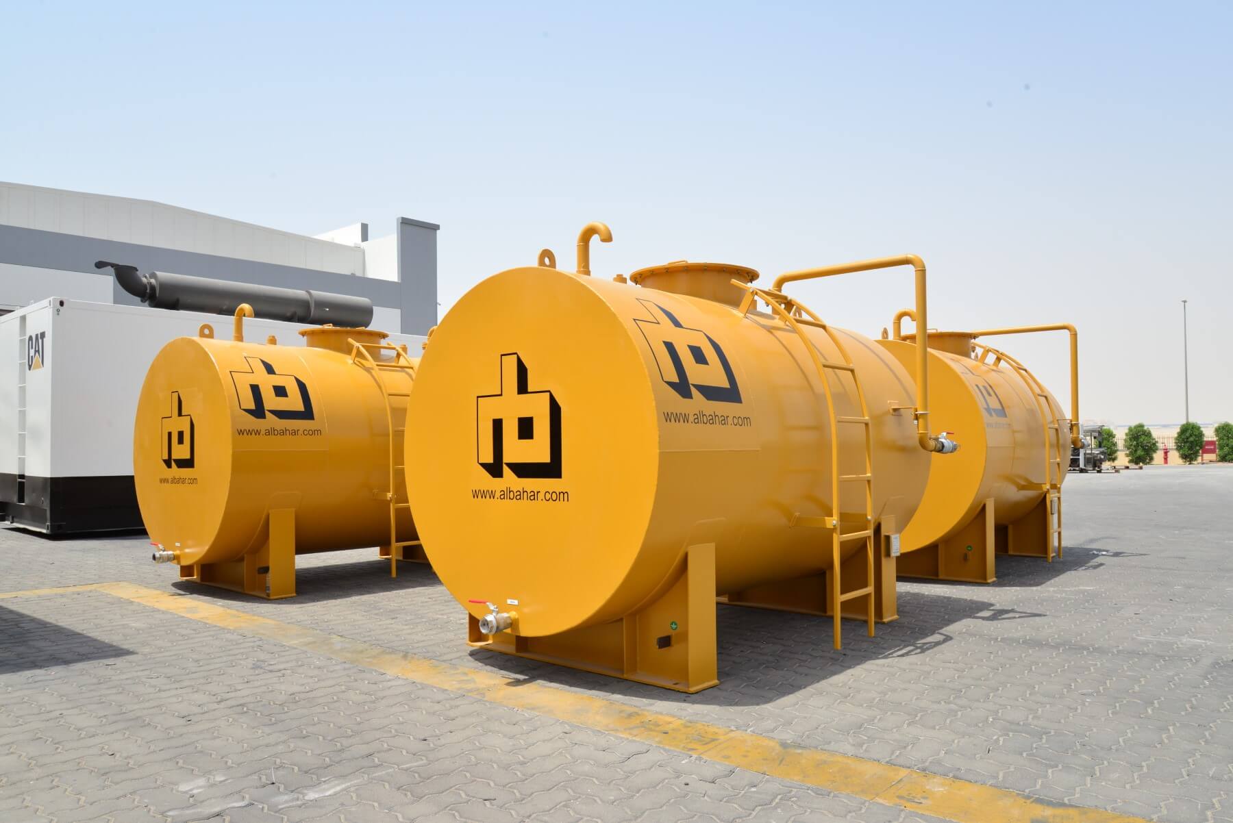 Rectangular Diesel Fuel Storage Tanks | Al-Bahar MCEM