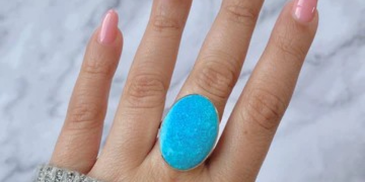 Accessorize with Impact: Statement Turquoise Rings