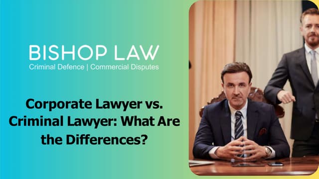 Corporate Lawyer vs. Criminal Lawyer: What Are the Differences? | PPT