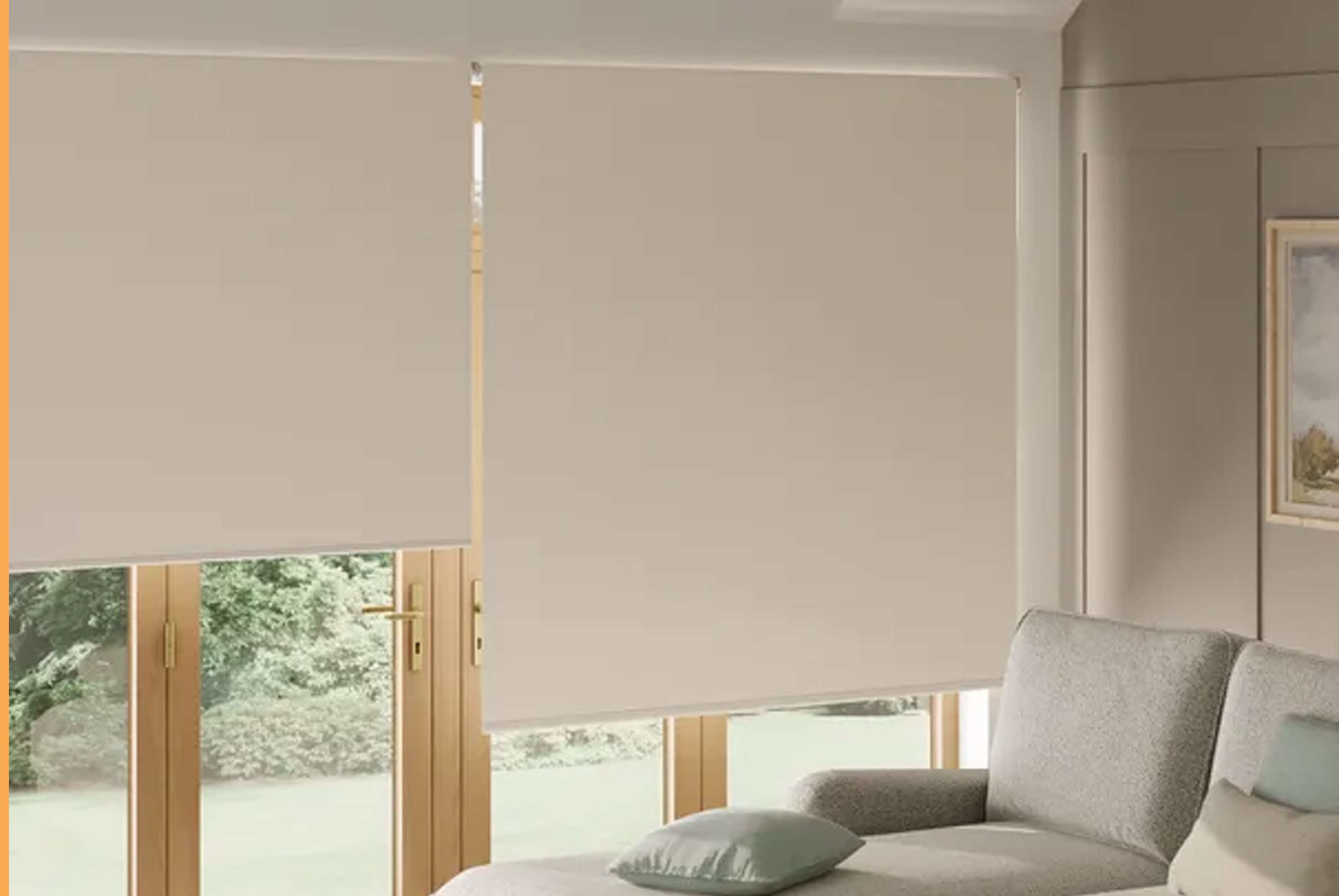 Roller Blinds in Bangalore: The Perfect Blend of Functionality and Style – Akshiya Nets