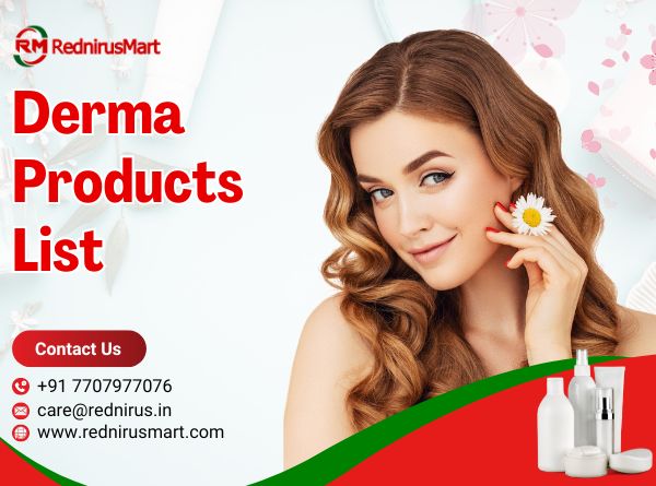 Derma Products List | Rednirus Mart