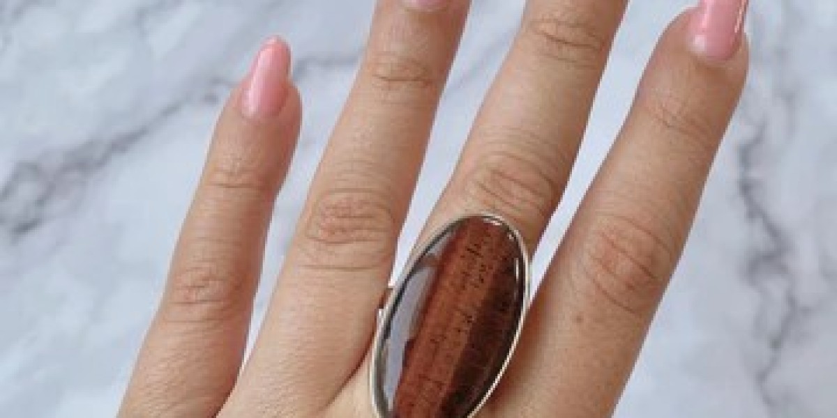 Bold and Beautiful: Statement Red Tiger Eye Ring