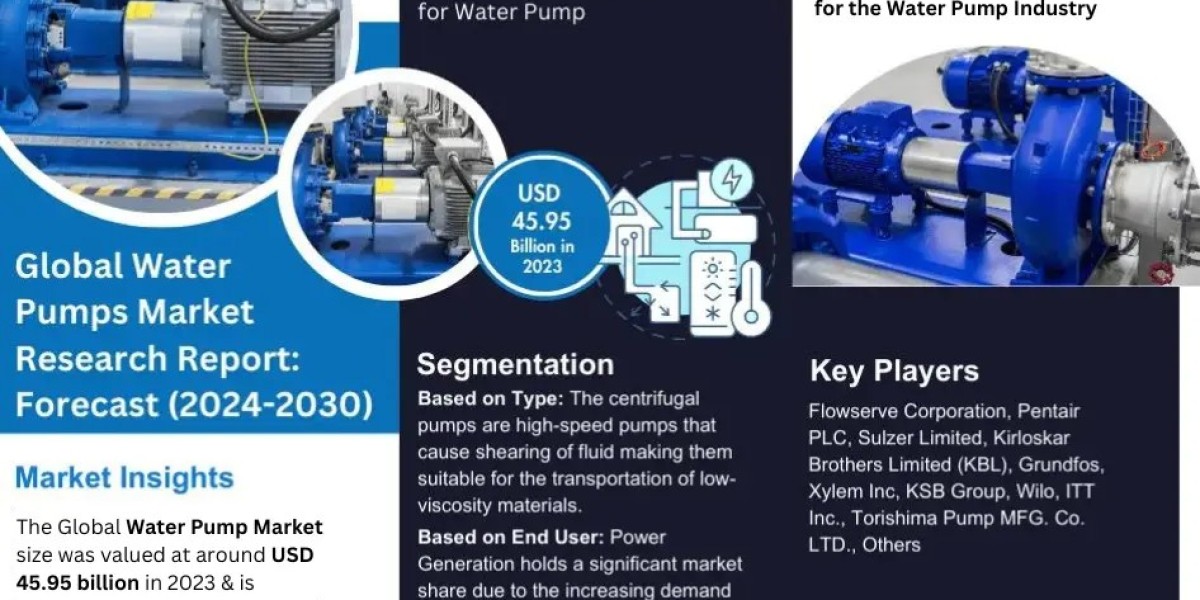 Water Pumps Market Investment Opportunities, Future Trends, Business Demand-2030