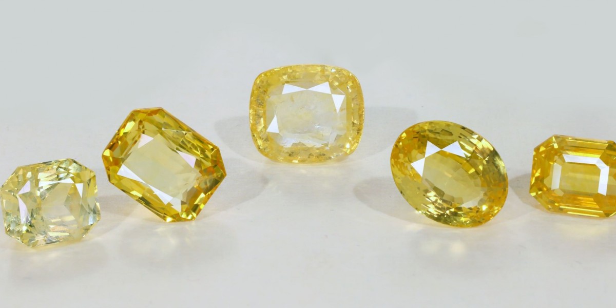 Yellow Sapphire For Financial Struggles
