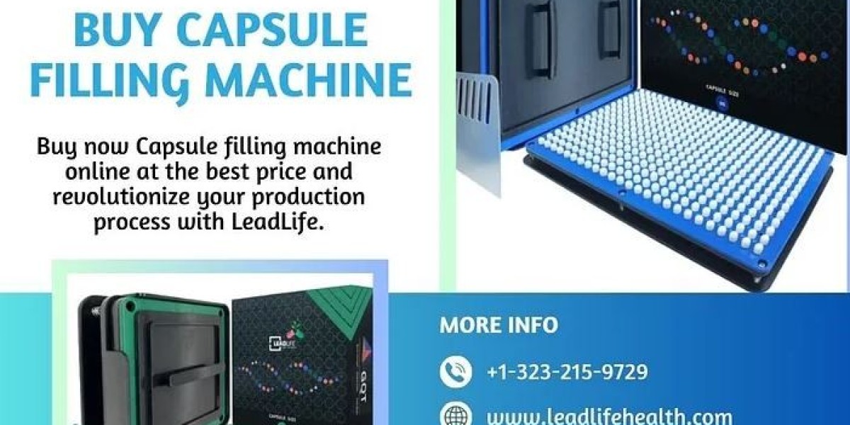 Elevate Your Supplement Game with Leadlifehealth’s Empty Capsules and Filling Machines