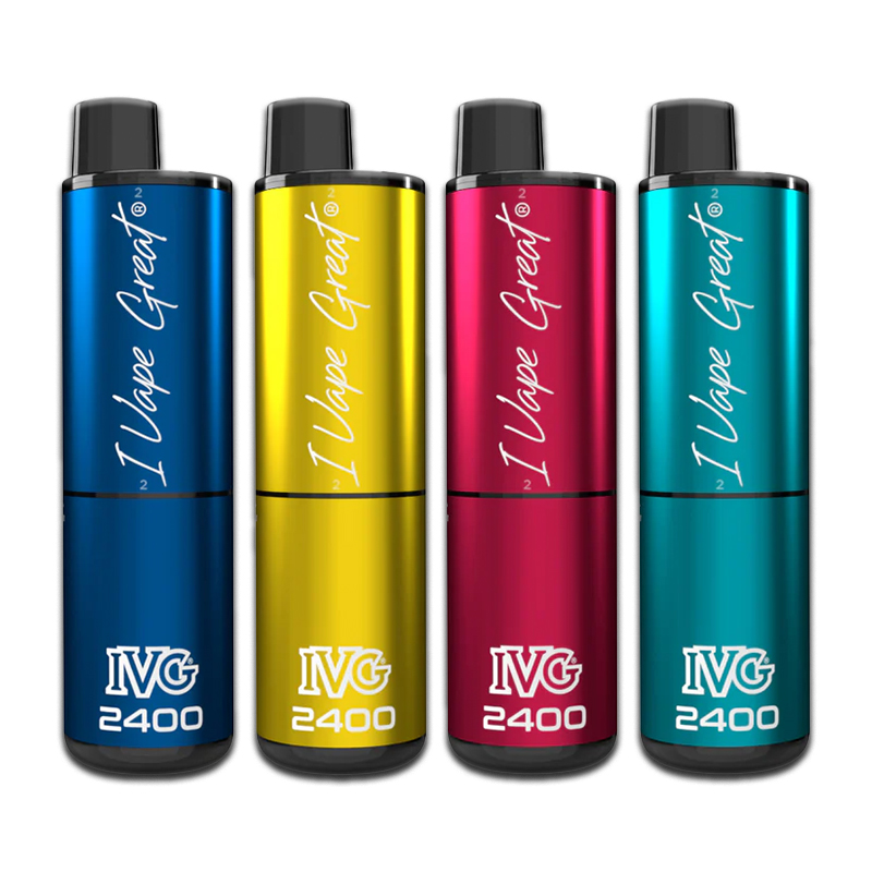 IVG 2400 Big Puffs Disposable Vapes At £9.99 | 3 for £30