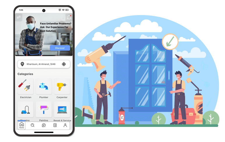 On Demand Handyman App Development Services - Apps On Demand