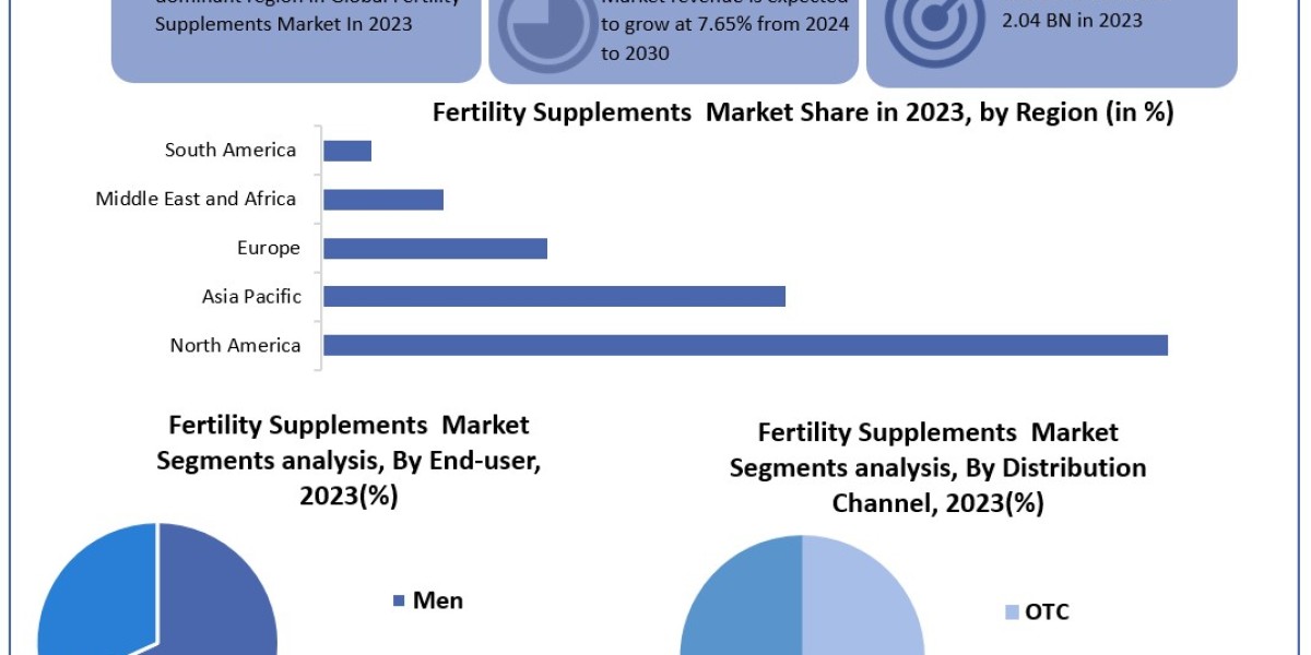 Fertility Supplements Market Segments, Analysis, Trends, Opportunities And Strategies 2024-2030