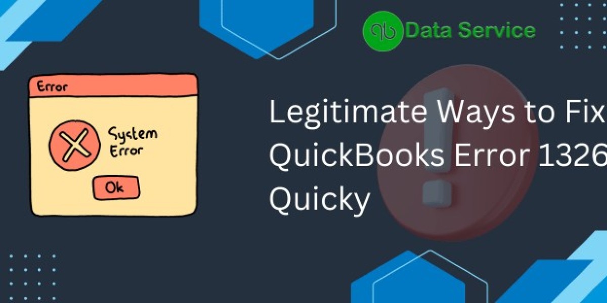 Legitimate Ways to Fix QuickBooks Error 1326 Quicky