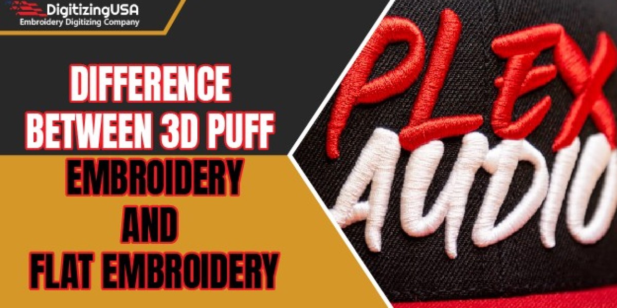 Elevate Your Designs with 3D Puff Embroidery Digitizing