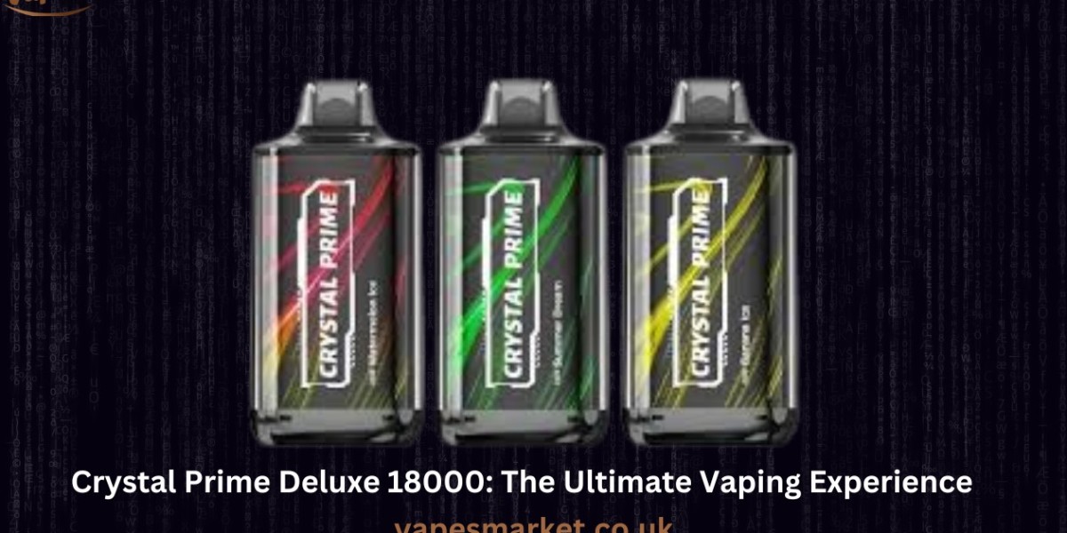 Crystal Prime Deluxe 18000: The Ultimate Vaping Experience