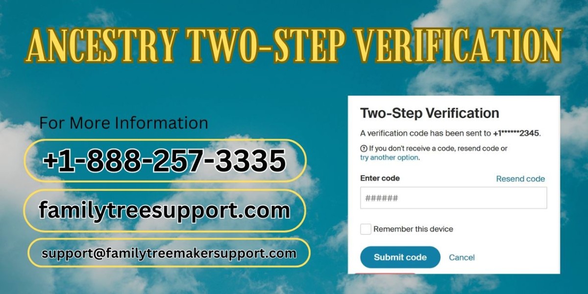 Ancestry Two Step Verification