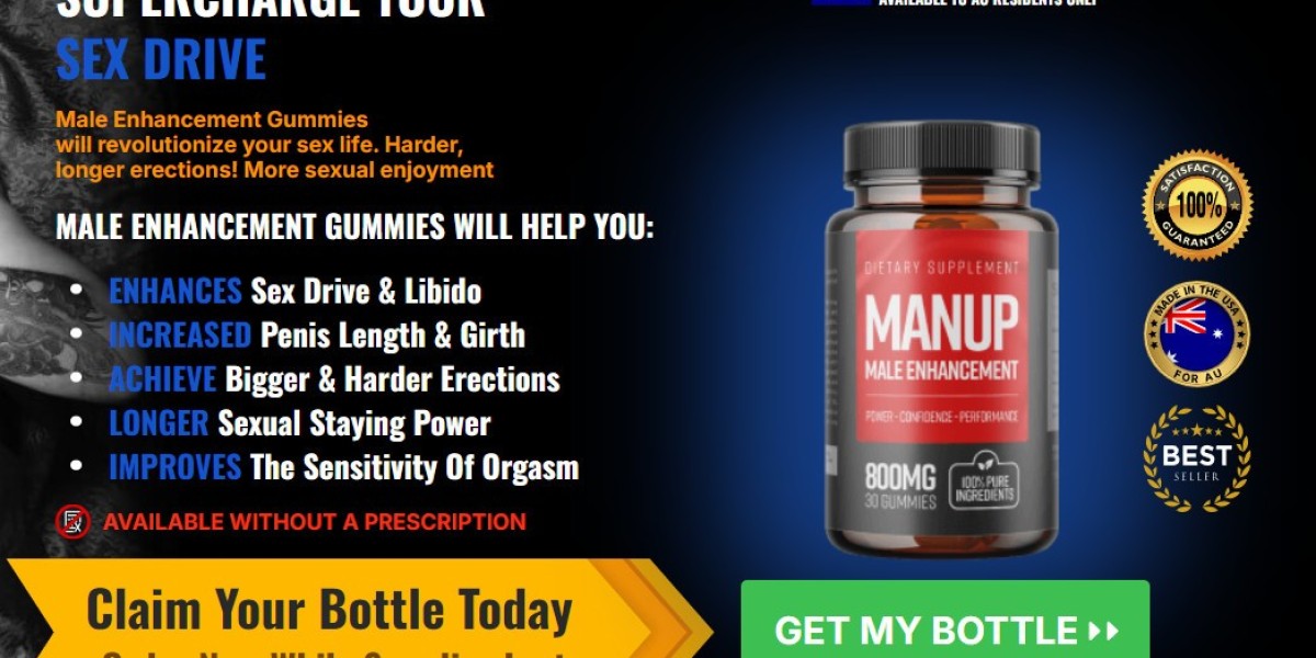 ManUp Male Enhancement Gummies Reviews & Buy In AU, NZ, CA, ZA