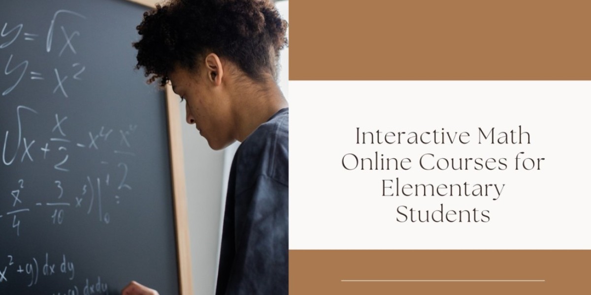 Interactive Math Online Courses for Elementary Students