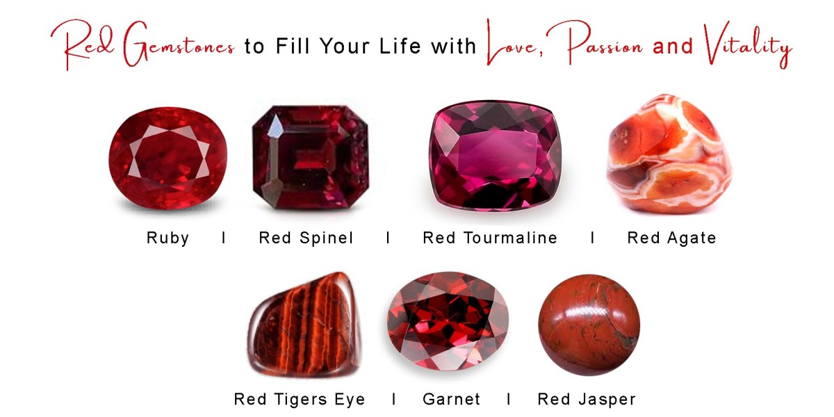 Red Gemstones to Fill Your Life with Love, Passion & Vitality