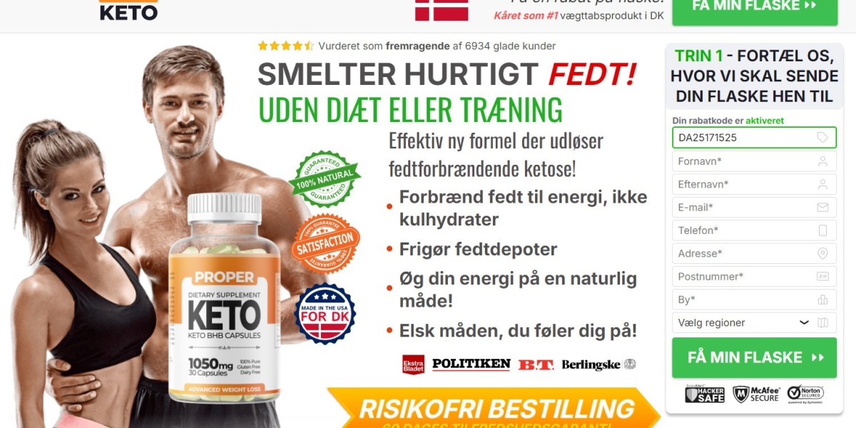 Proper Keto Capsules Danmark (DK) Anmeldelser 2024