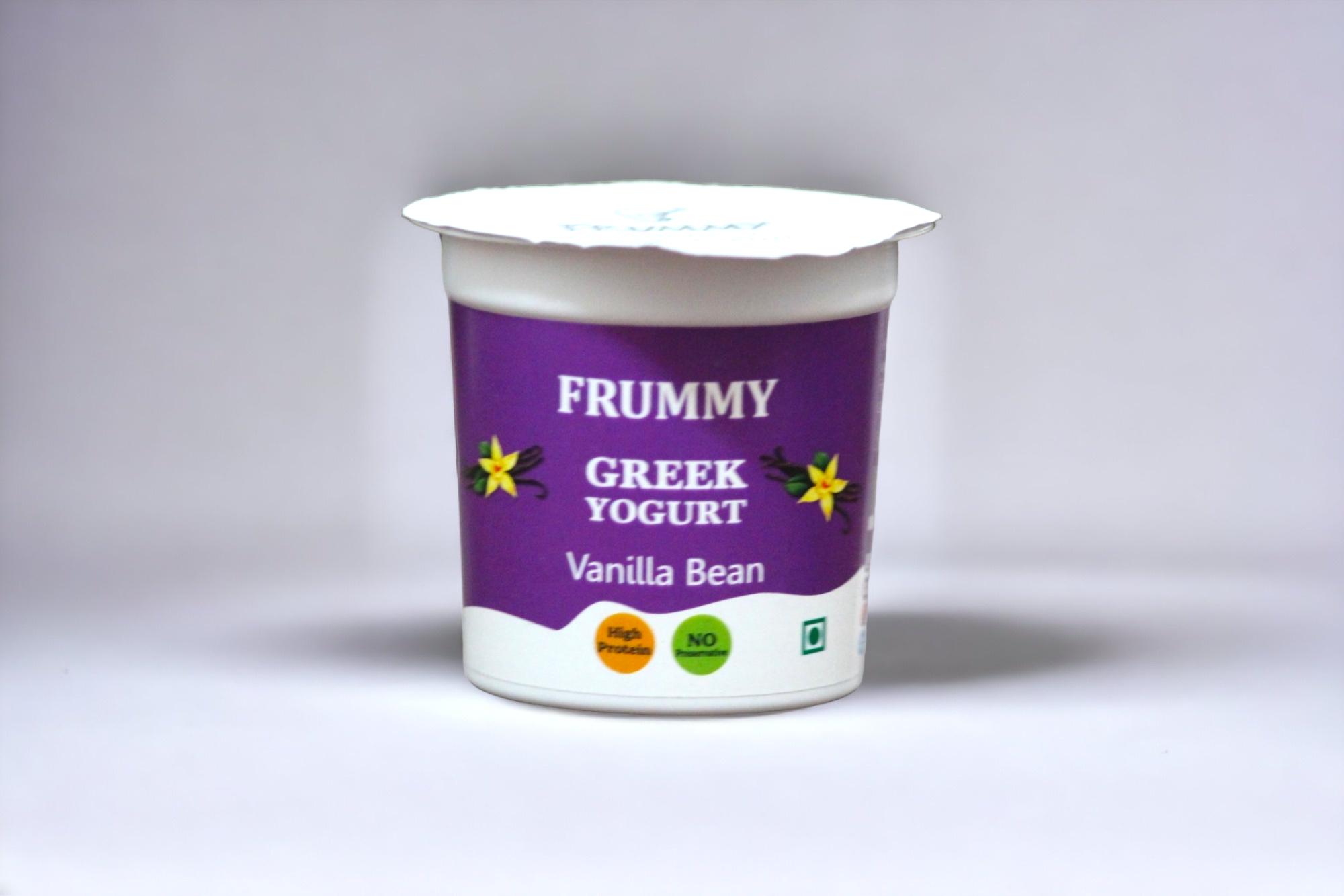 Vanilla Bean Greek Yogurt - Premium Quality | Frummy Foods