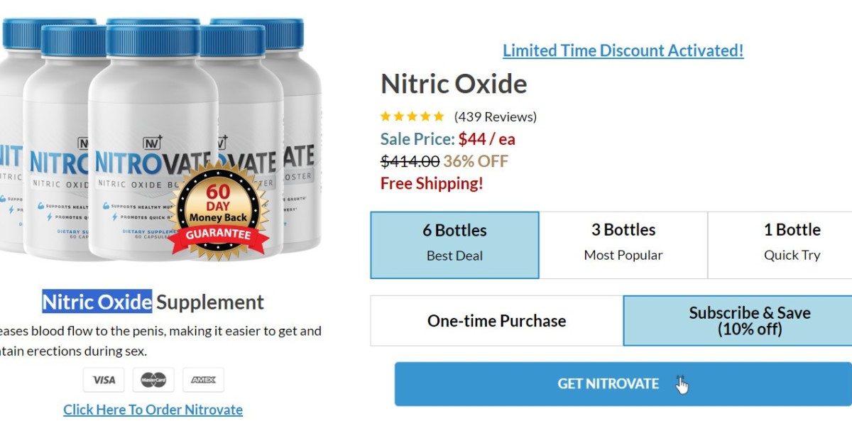 Nitrovate Nitric Oxide Booster UK Reviews, Price For Sale & Buy Now