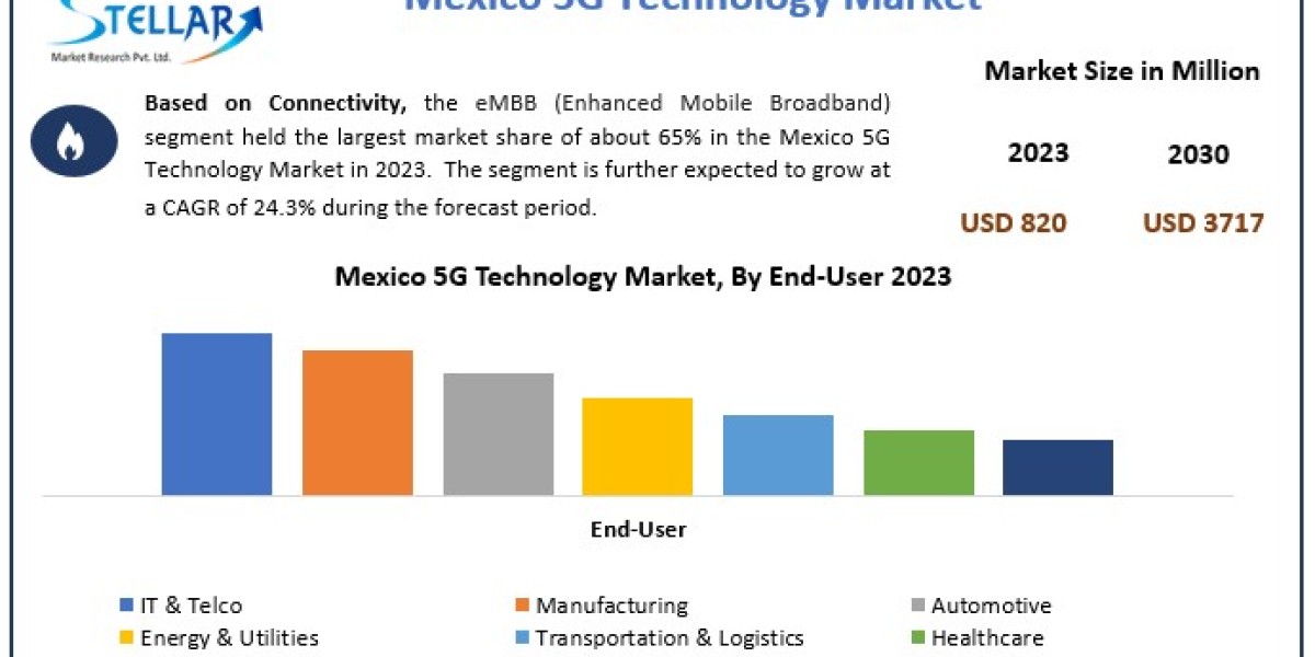 Mexico 5G Technology Market 	Worth the Numbers: Size, Share, Revenue, and Statistics Overview | 2024-2030