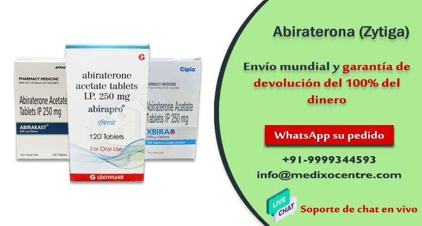 Acetato de Abiraterona en Colombia: Precio y guía de Compra