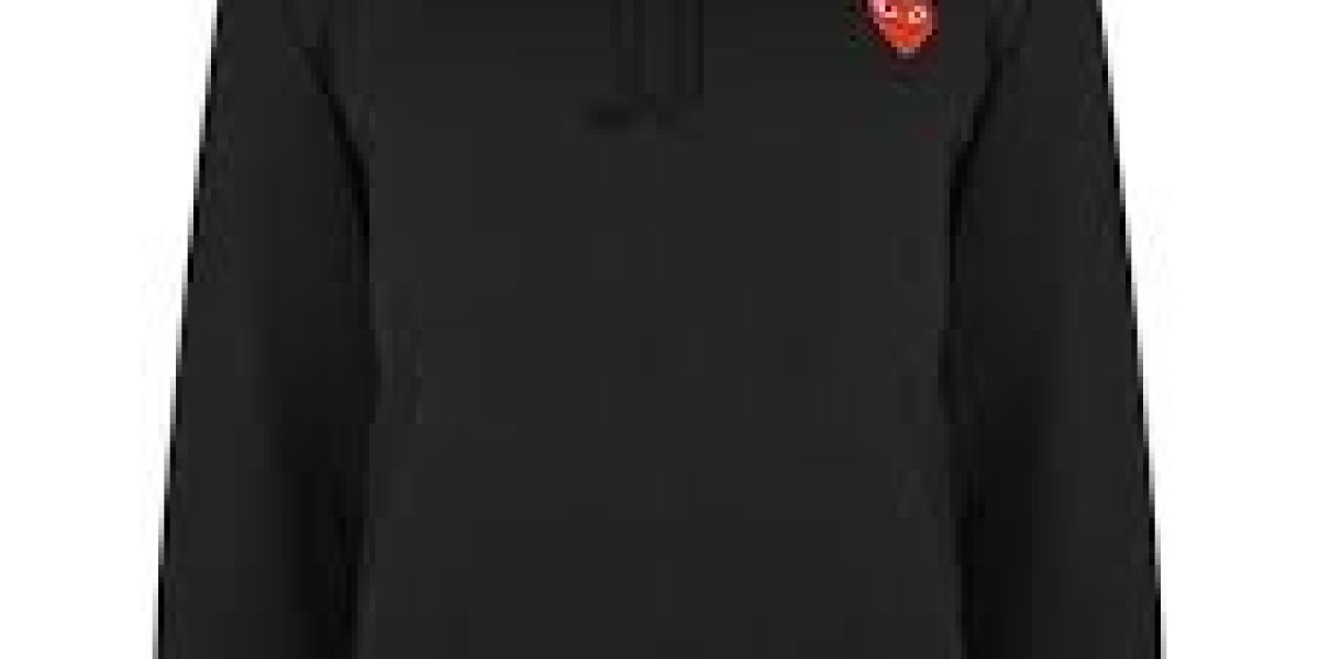 The Comme des Garçons Double Heart Hoodie A Fashion Icon