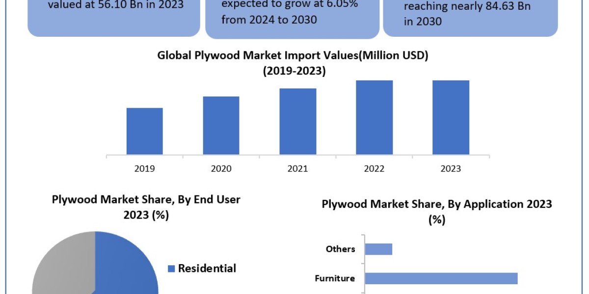 Plywood Market	Data Dimensions: Size, Share, Revenue, and Worth Statistics Overview | 2024-2030