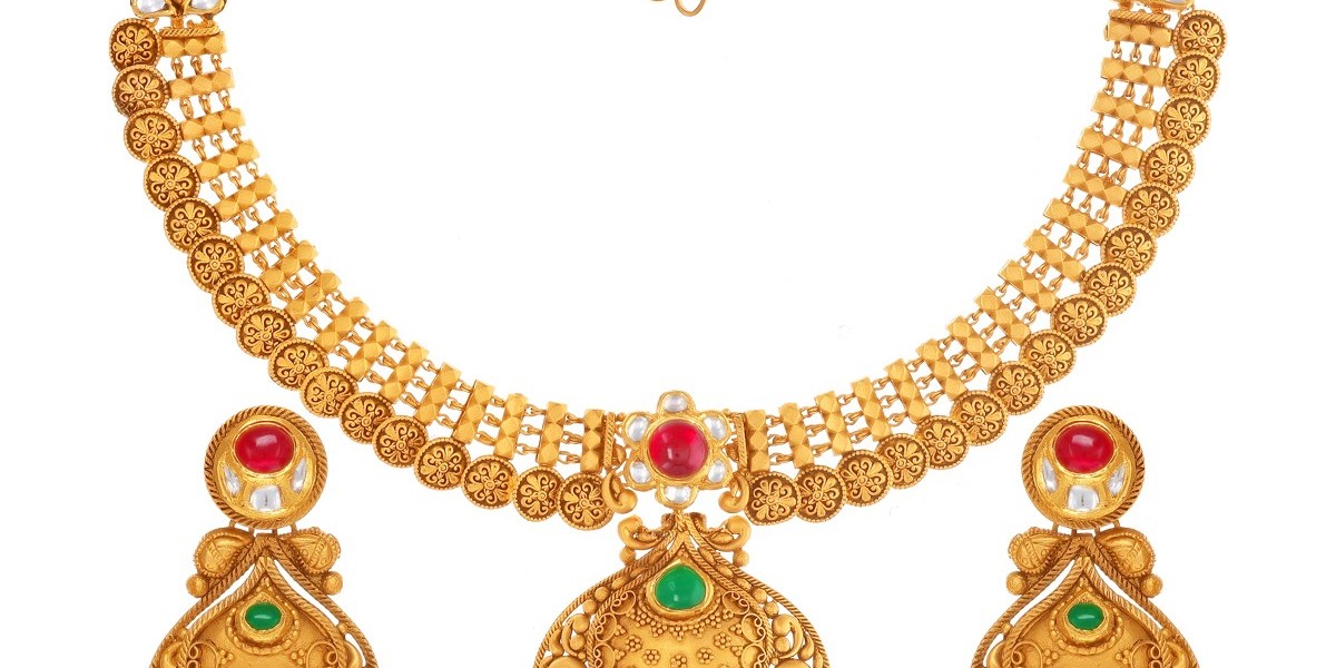 Antique Gold Necklace Collections-At Malani Jewelers